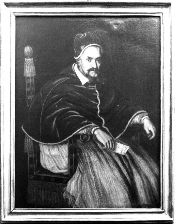 ritratto di papa Gregorio XV (dipinto) - ambito romano (sec. XX)